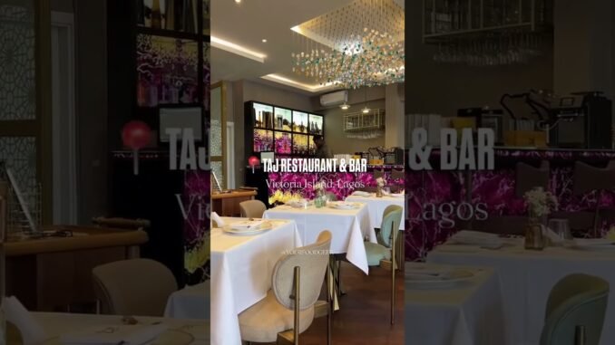 Lagos Dining Scene Offers More