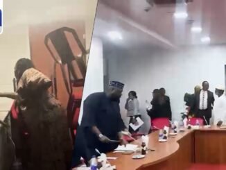 Senators quickly put out fire in National Assembly