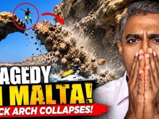 Jet skier dies in Malta Arch collapse