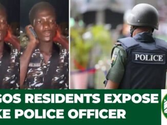 Fake Policeman Nabbed in Lagos After Stealing