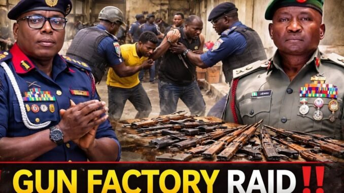 Police bust illegal Yobe gun factory