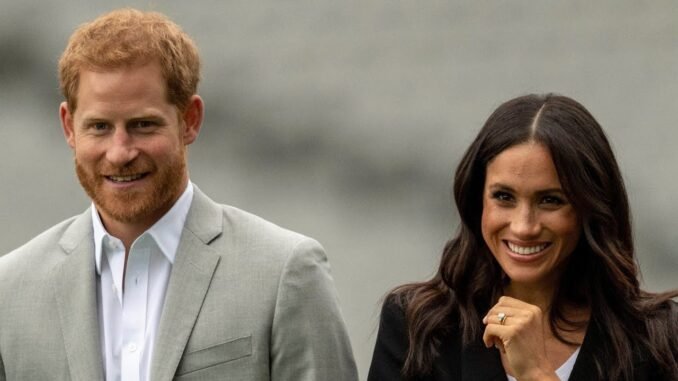 Harry and Meghan return to the UK with children