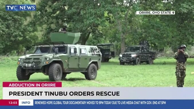President Tinubu deploys rescue team to Oyo