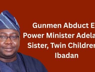 Gunmen abduct Bayo Adelabu's family members