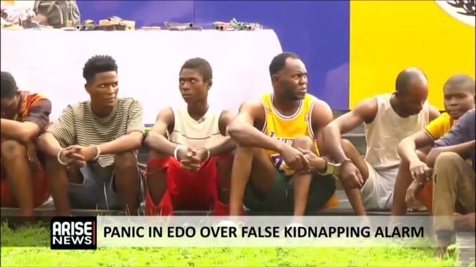 Man arrested for false kidnapping alarm