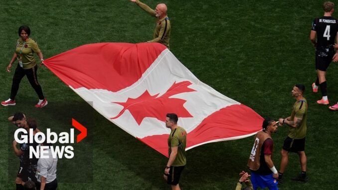 Canada beats South Africa with late goal
