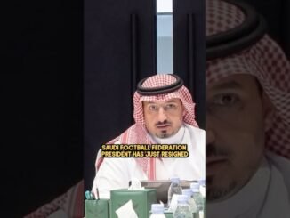 Saudi Football Chief resigns