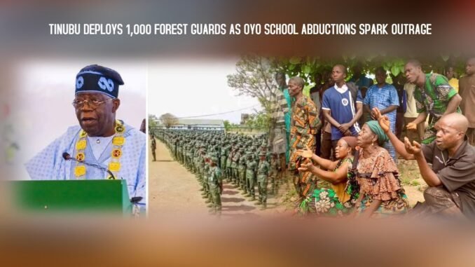 President Tinubu approves 1,000 Oyo forest guards