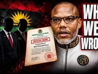 IPOB suspends Nnamdi Kanu as leader