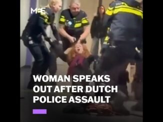 Dutch Police Drag Pregnant Woman