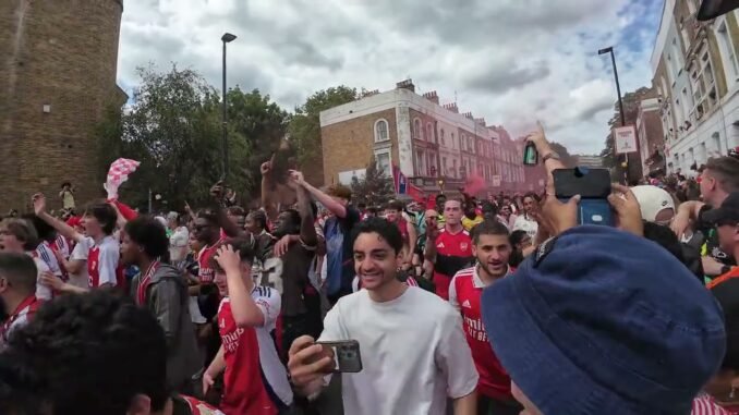 Stabbing incident at Arsenal parade
