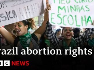 Brazil abortion law vote protest