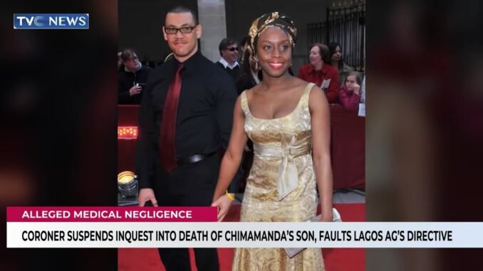 Adichie son death in court case