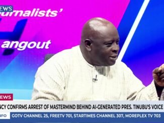 Fake Tinubu AI voice suspect held