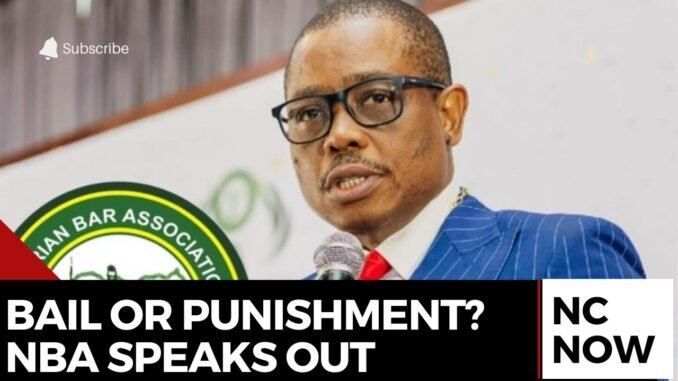 NBA Slams Excessive Bail Terms