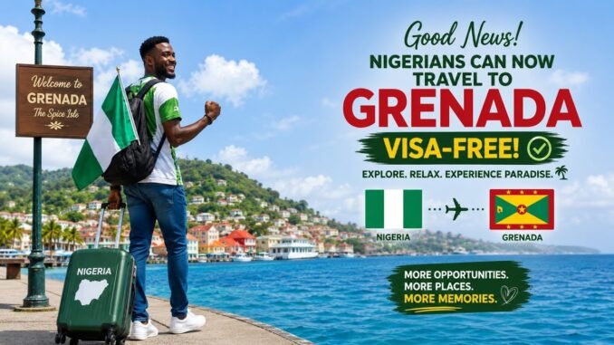 Grenada visa-free for Nigerians