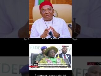 Gov Uzodinma struggles with English word