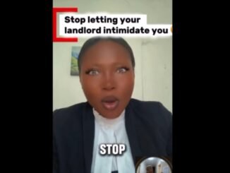 Tenant confronts landlady dispute