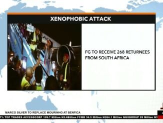 Nigerians return from South Africa