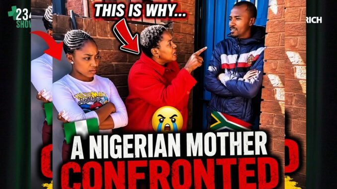 Mom confronts neighbor in SA