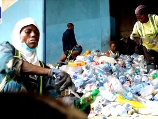 Lagos suspects recycling dirty waste
