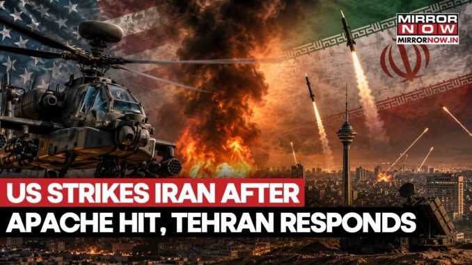 Iran missile attack on US targets