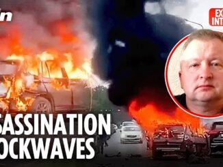 Moscow car explosion scene