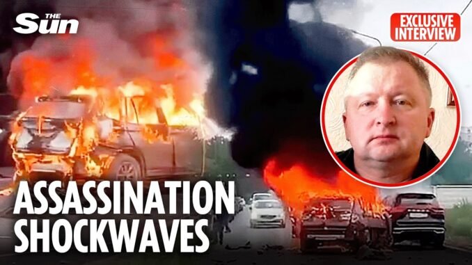 Moscow car explosion scene