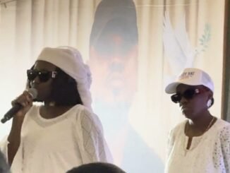 Niniola mourning late husband