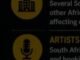 South African artists protest visa issues