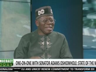 Oshiomhole Speaks on Zoom Sack