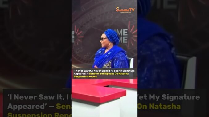 Ireti Kingibe denies report awareness