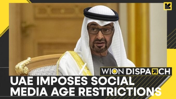 UAE Sets Social Media Age Limit