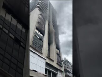 Polaris Bank fire Lagos Island