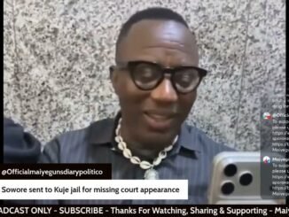 Sowore in Kuje Prison