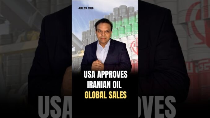 US Approves Iranian Oil Sales