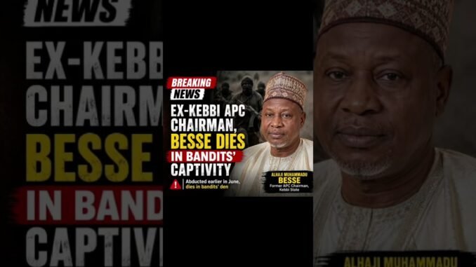 Kebbi leader killed by bandits
