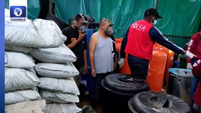 NDLEA raids Oyo forest meth lab