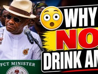 Wike declines tap water at event