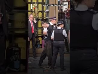 Police at Blackburn incident scene