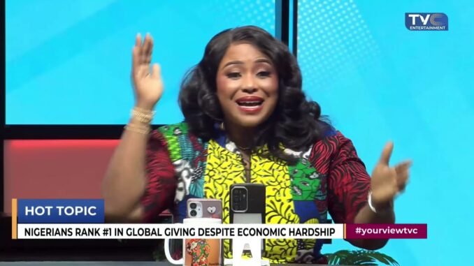 Nigerians top global generosity list
