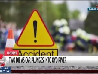 Two dead after car plunges into river