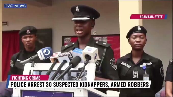 Suspect Arrested Over Adamawa Kidnapping