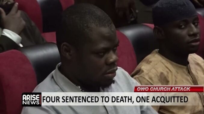 Four Hanged for Owo Church Massacre