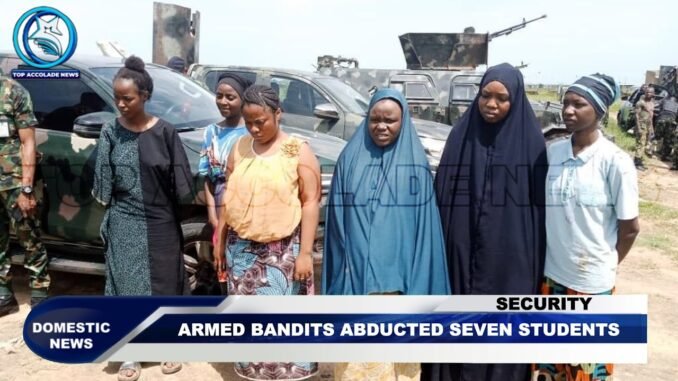 Seven polytechnic students kidnapped in Zamfara