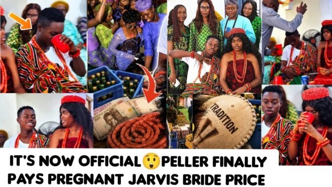 Peller shares moment at Jarvis' bride price ceremony