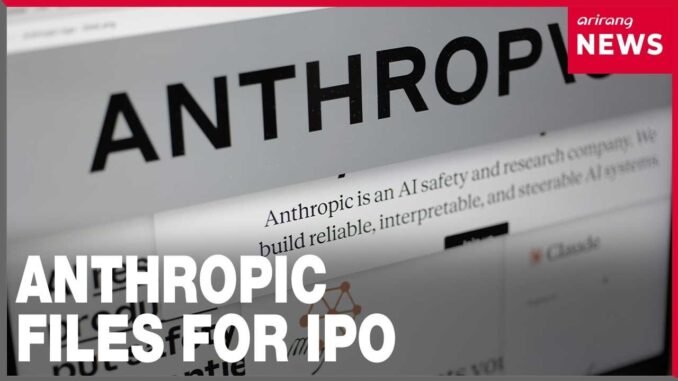 Anthropic eyes trillion-dollar club with massive IPO