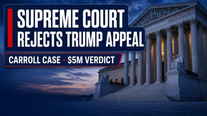 Trump Ordered to Pay $5 Million for Sexual Abuse