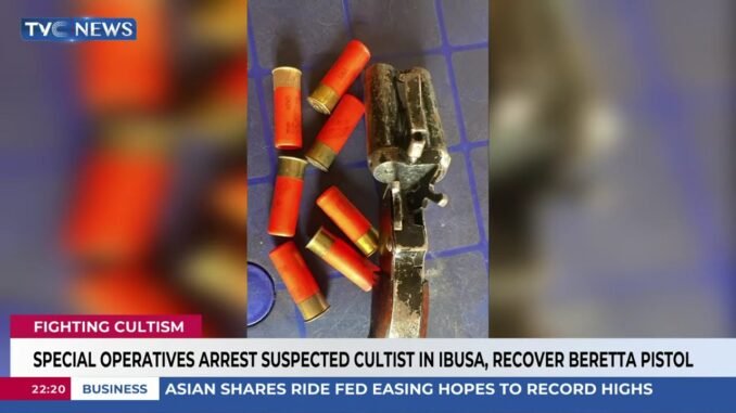 Cultist Arrested, Gun Seized in Ebute Metta