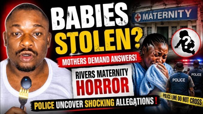 Police expose hospital stealing newborn babies